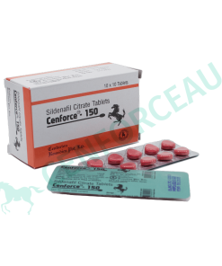Cenforce 150 mg tablets front view – Sildenafil 150 mg