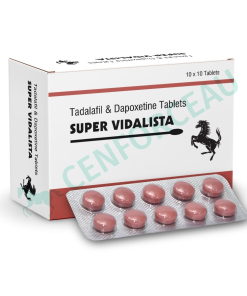 Super Vidalista 20mg/60mg box front view