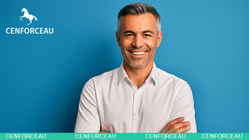 Confident Australian man after ED treatment success