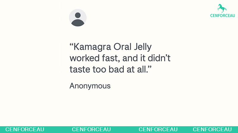 Review about the fast action and taste of Kamagra Oral Jelly