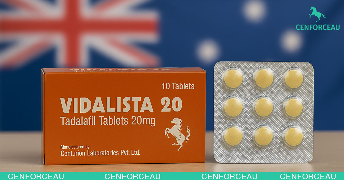 Vidalista Tadalafil tablets for erectile dysfunction treatment in Australia – CenforceAU