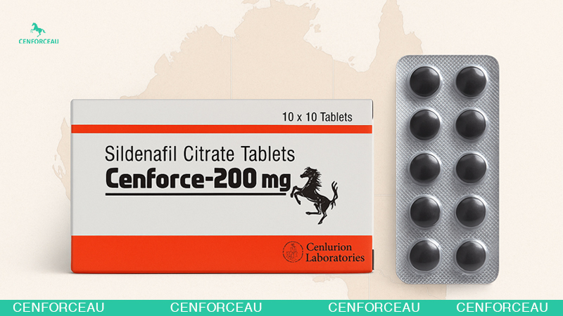 Cenforce 200mg Sildenafil tablets for erectile dysfunction treatment in Australia – CenforceAU