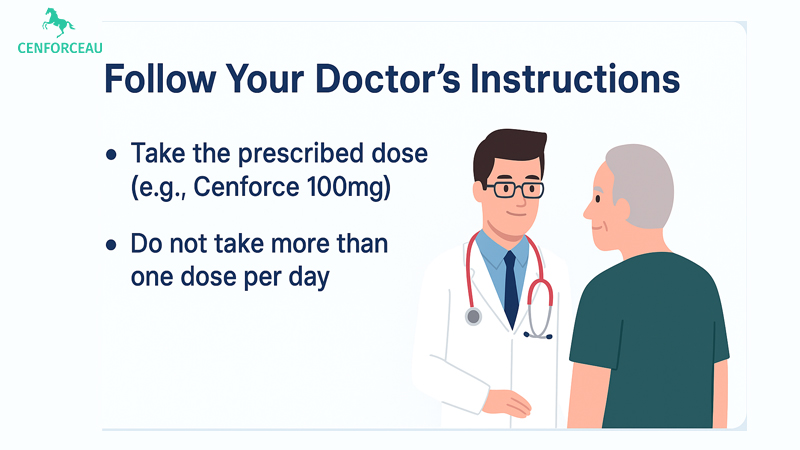 CenforceAU – Medical evaluation for prescribing higher dosage like Cenforce 200mg