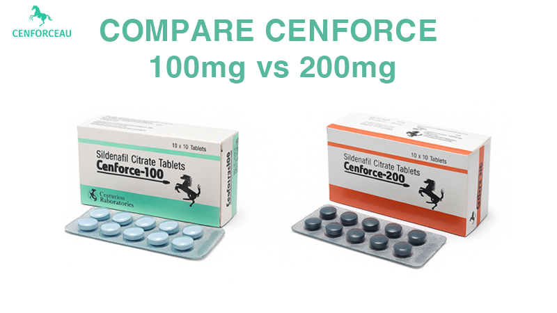 Cenforce 100mg vs 200mg: Strength, Duration, and Doctor’s Advice Explained