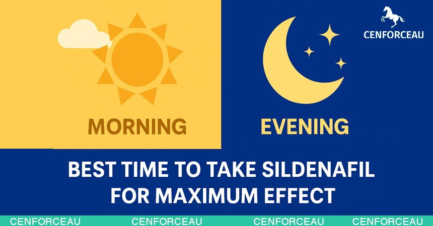 Why Timing Matters When Using Sildenafil